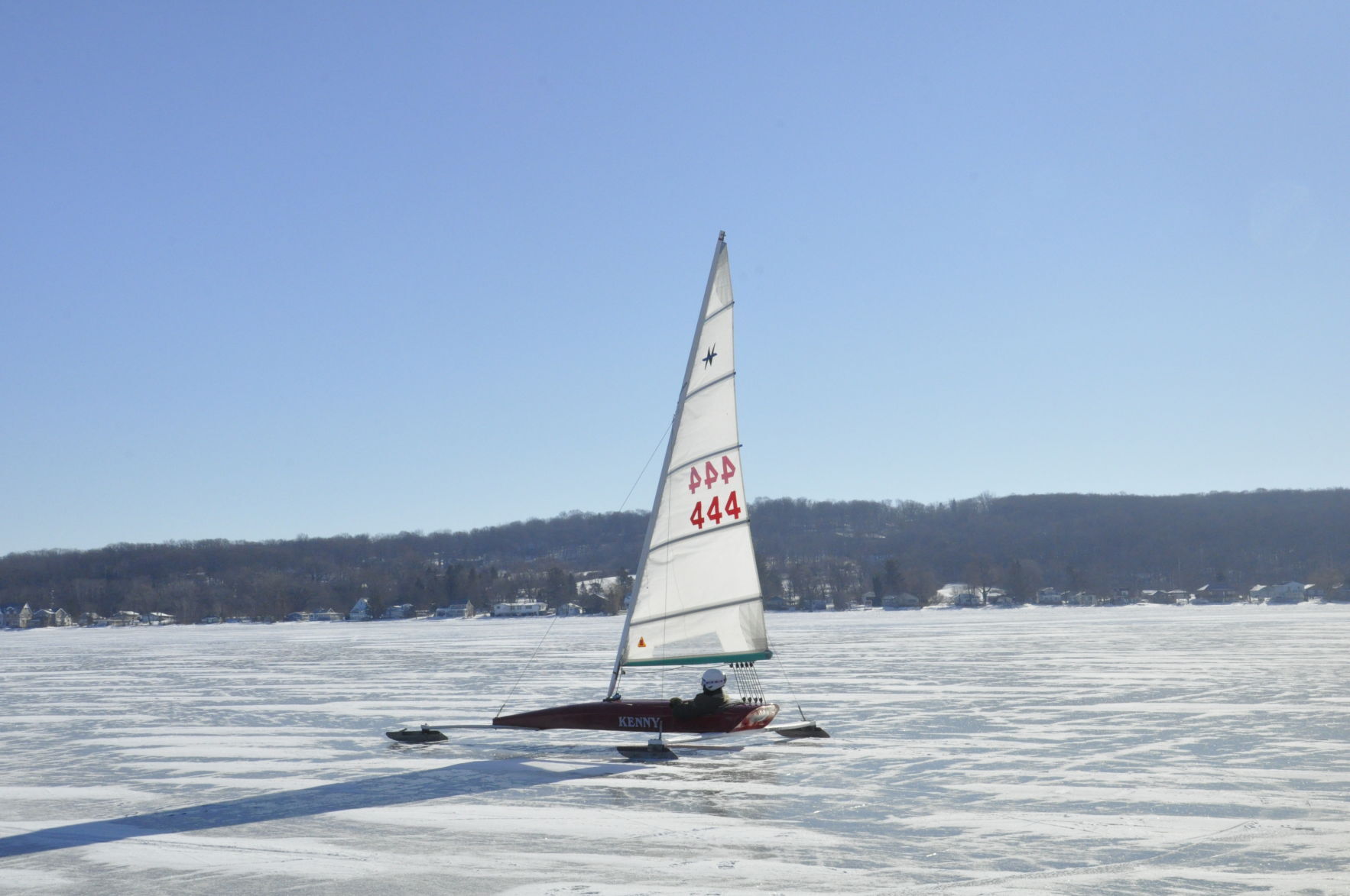 Ice boating